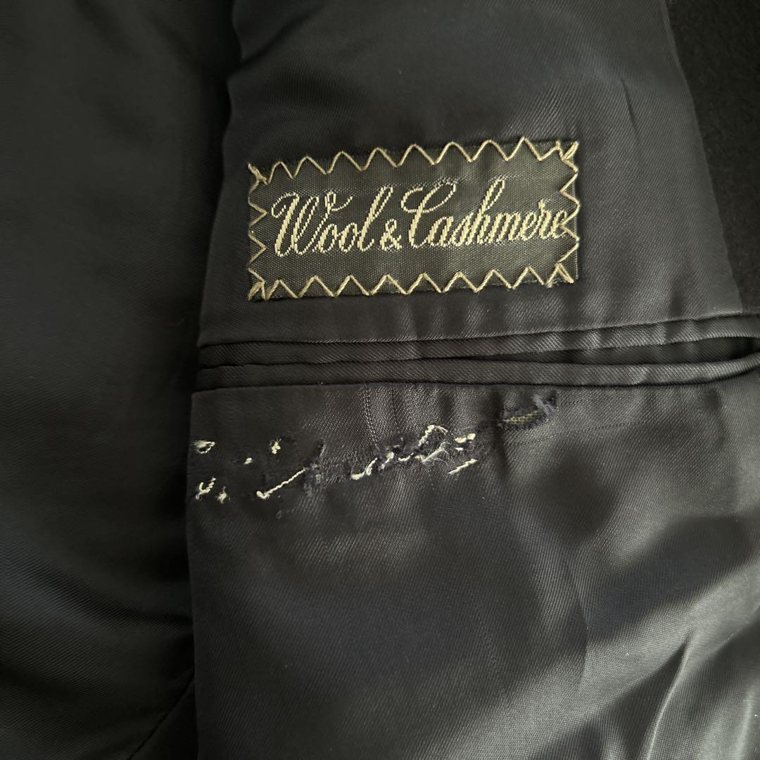 希少✨ エルメネジルド ゼニア ダブルテーラードジャケット ウール カシミヤ L