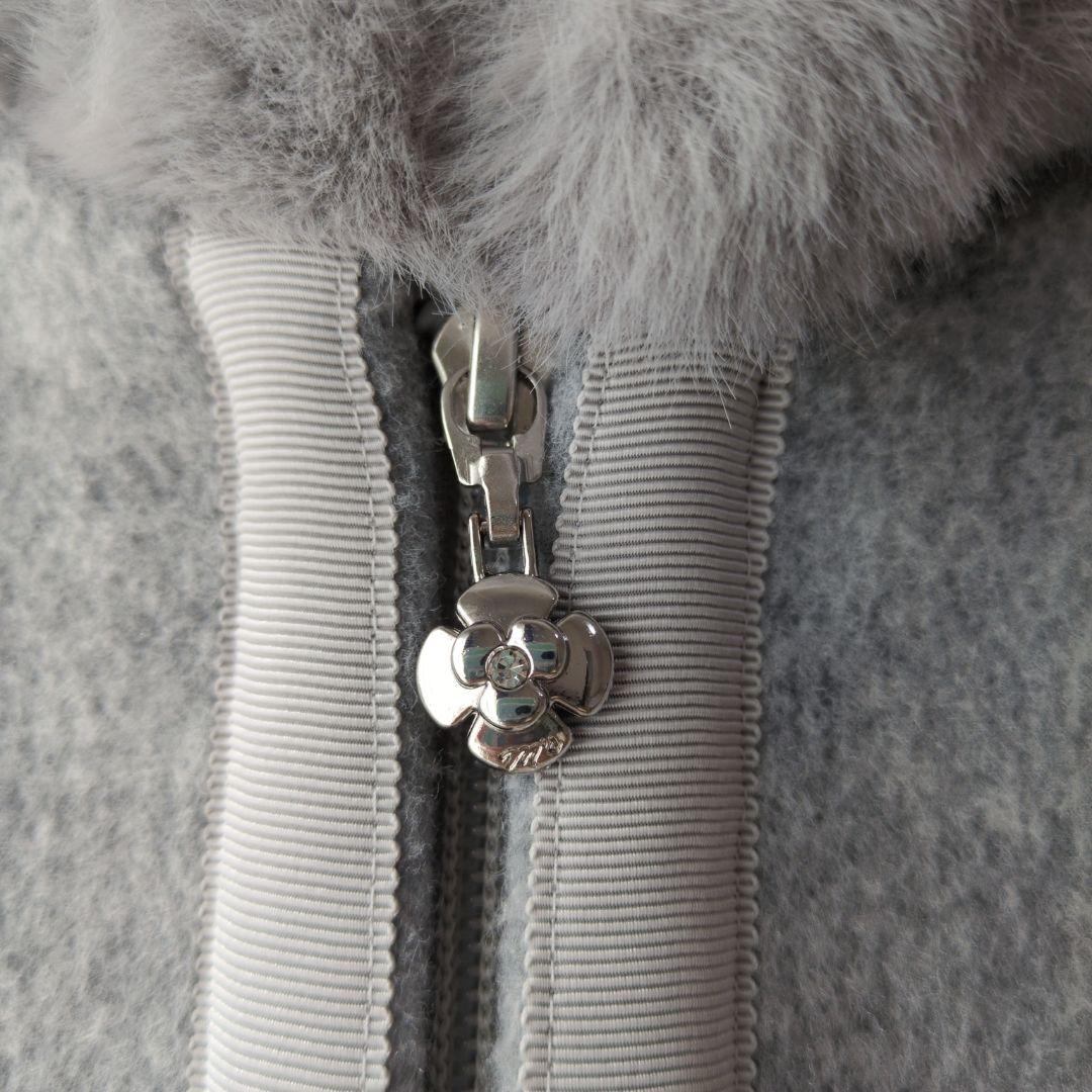 【美品】エムズグレイシー M'S GRACYコート 38 グレー