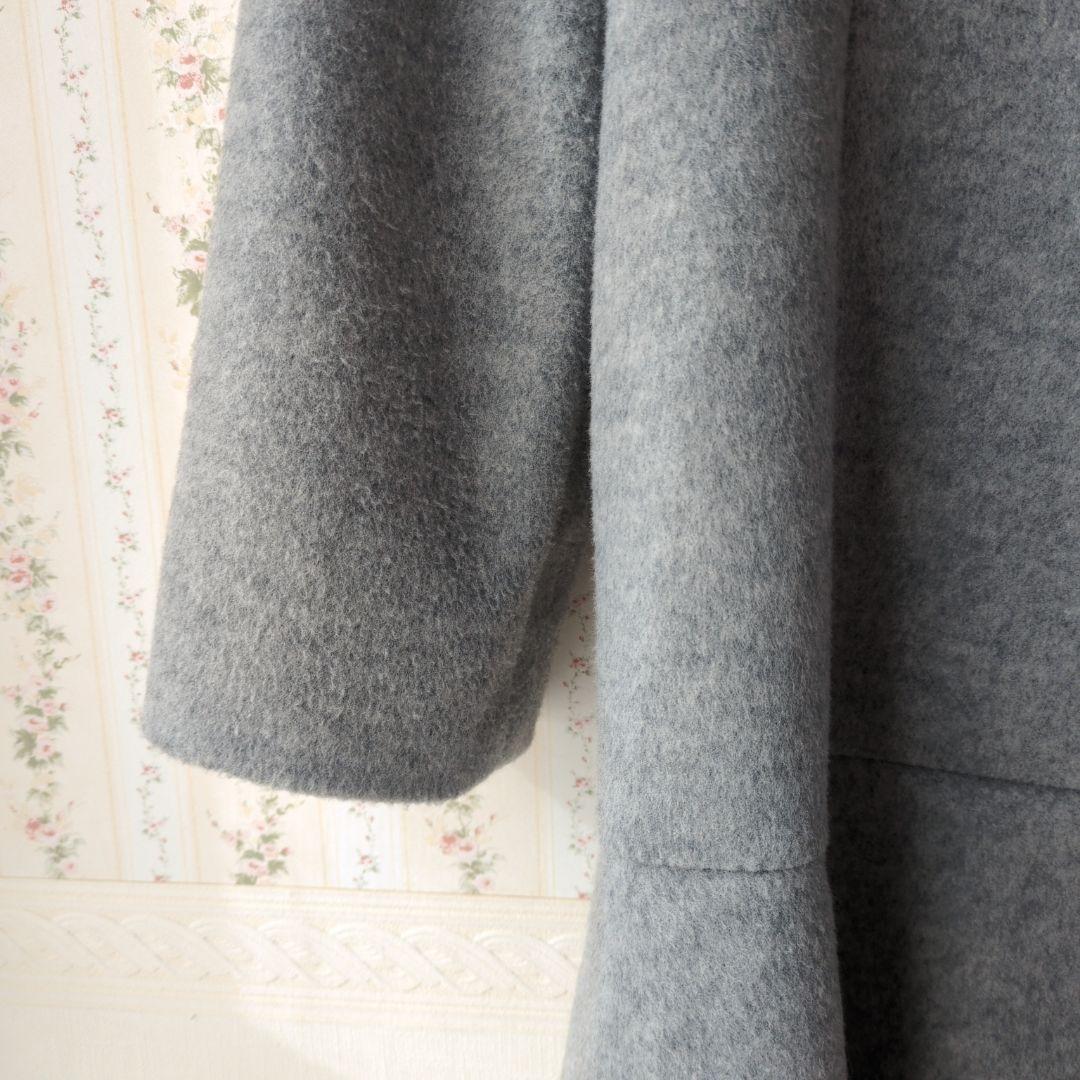 【美品】エムズグレイシー M'S GRACYコート 38 グレー