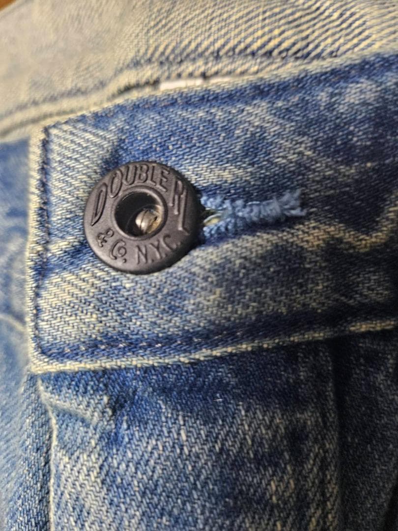 セイレン【新品未使用】DOUBLE RL ダメージデニム33