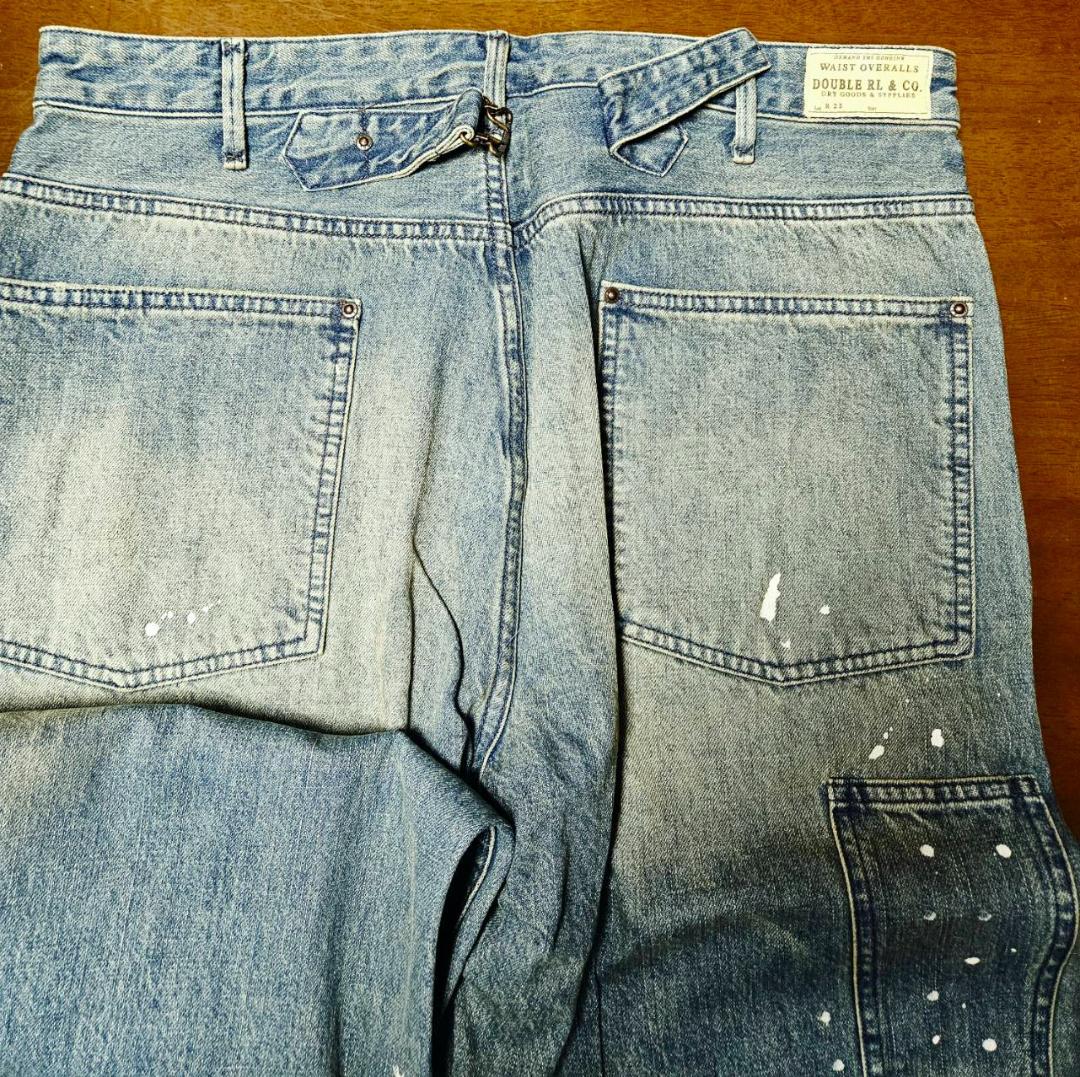セイレン【新品未使用】DOUBLE RL ダメージデニム33