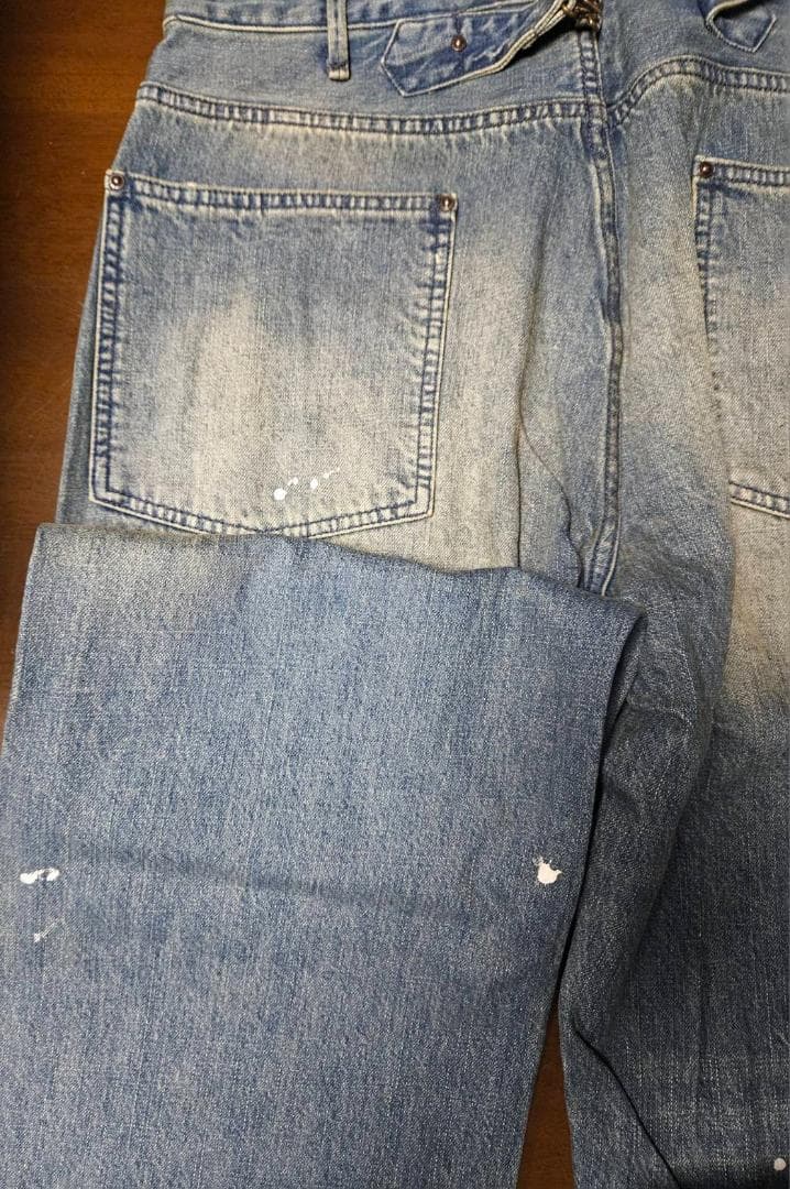 セイレン【新品未使用】DOUBLE RL ダメージデニム33