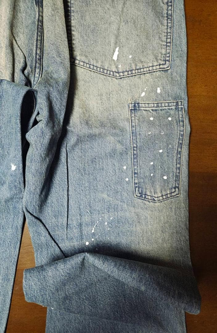 セイレン【新品未使用】DOUBLE RL ダメージデニム33