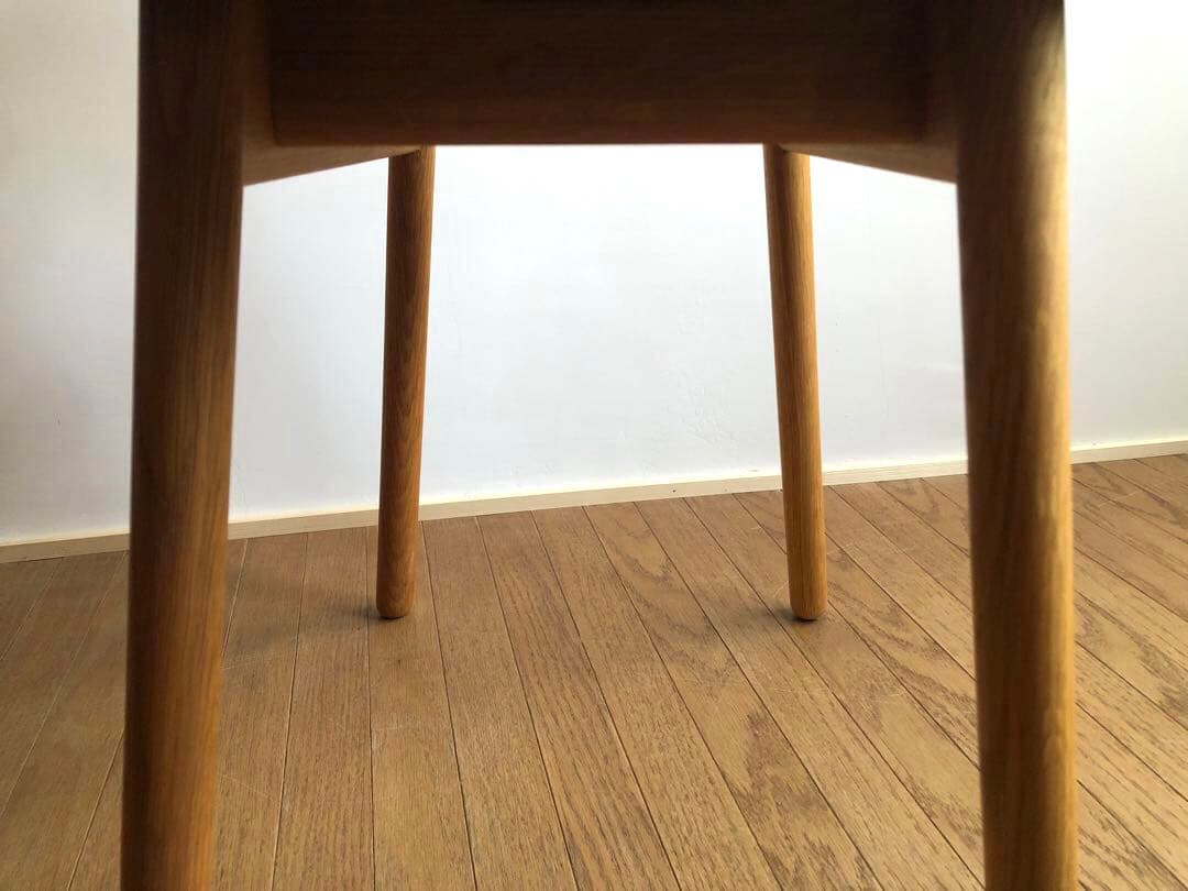 飛騨産業 cobrina コブリナチェア② ホワイトオーク無垢材 ブルー座面