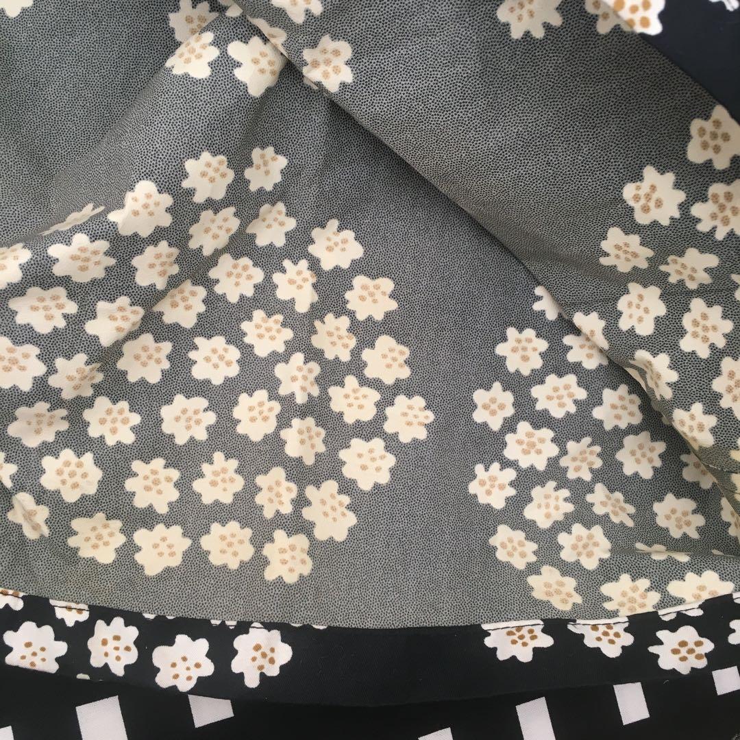 マリメッコ　プケッティ　レインコート　ブラック