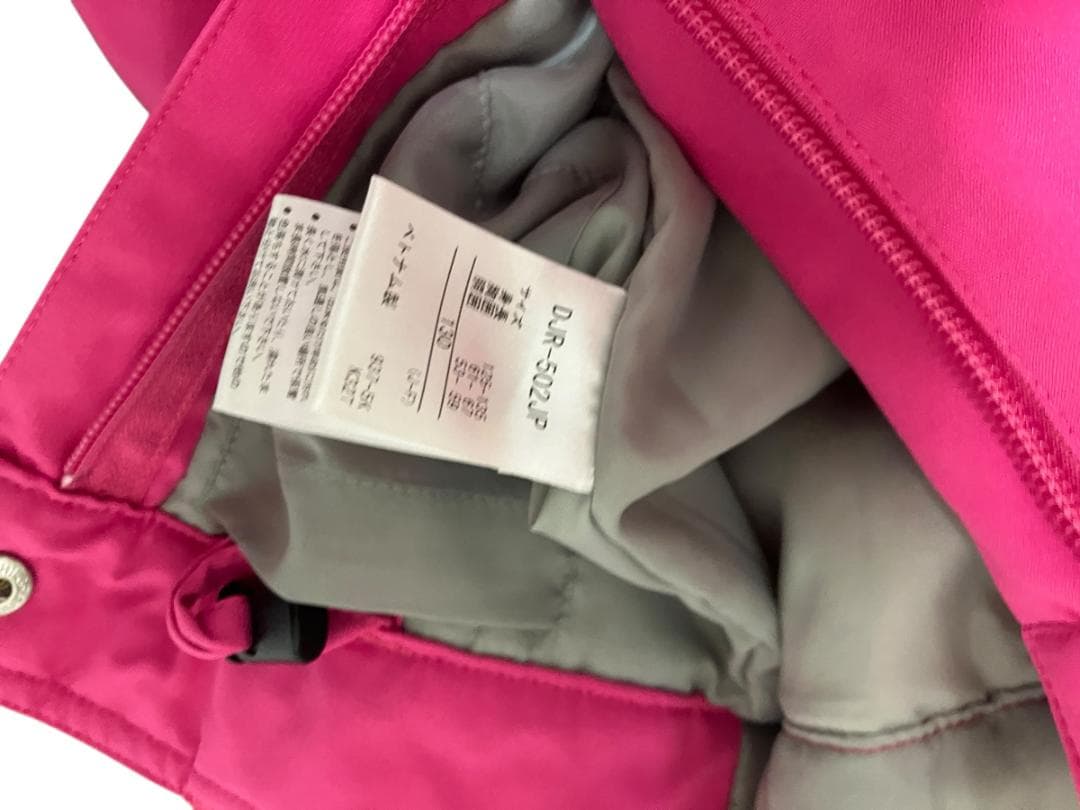 未使用　DESCENTE デサント　スキーウェア キッズ 130cm 上下セット