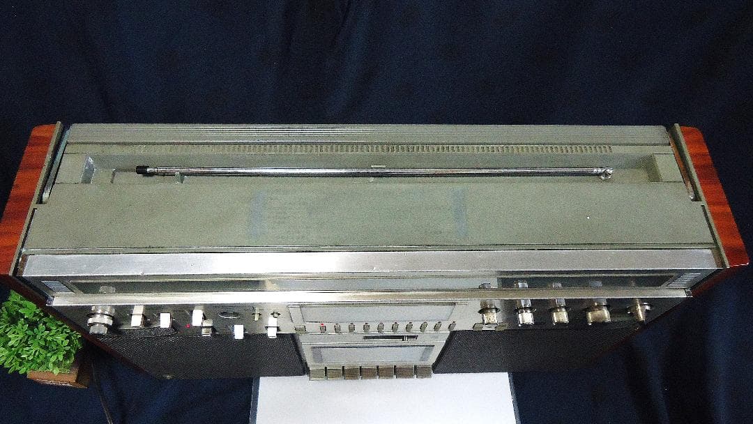 ♪昭和銘機 整備清掃ラジカセ National 「Disco M」RX-5700