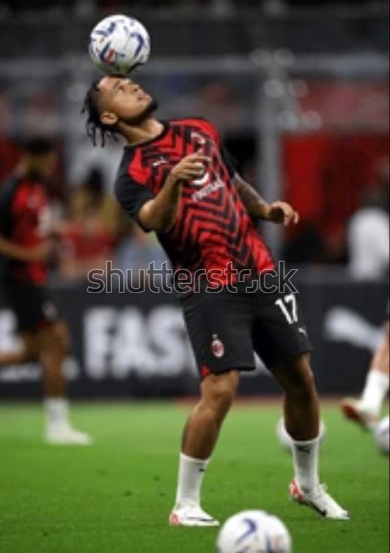 プーマ ACミラン 2023-24 プレマッチシャツ 長袖 Mサイズ