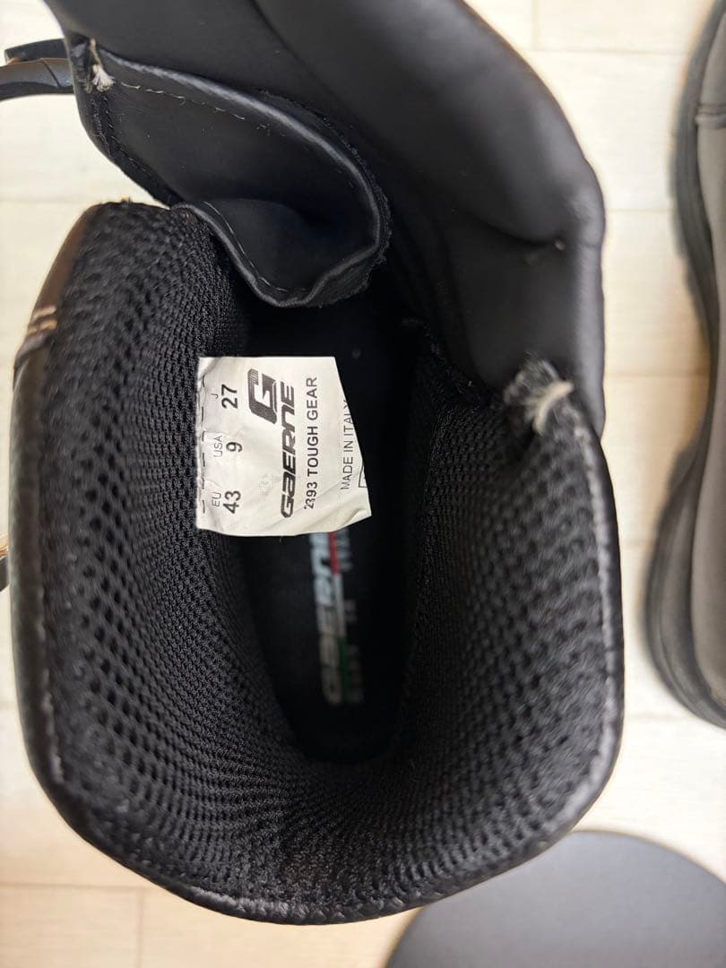 ガエルネ　ライディングシューズ　タフギア40