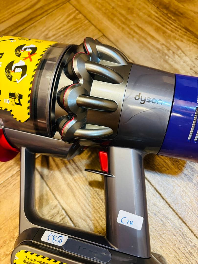 専用ダイソン V10 SV12 本体 バッテリーなしエコモード54分 ◆美品