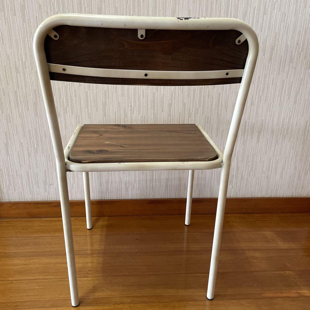 Salut サリュ　レトロ　スクールデスク　チェア　セット　学習机　椅子