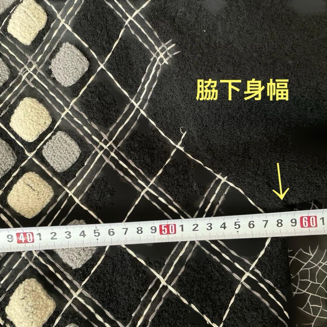 SINA COVA GOLF SCG ダイヤモンドパターン ジャケット M 黒