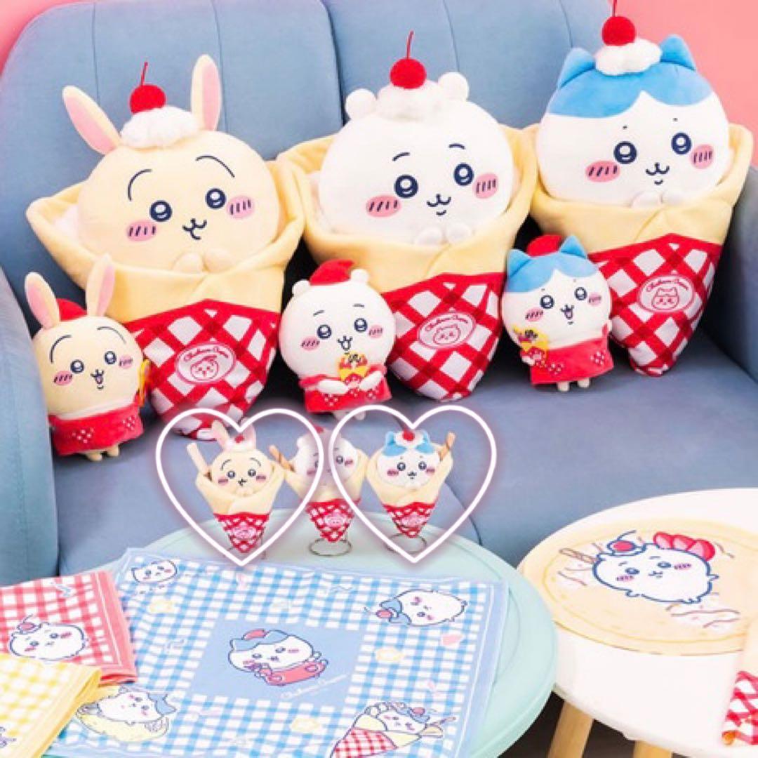 ☆ ちいかわ クレープくじC賞（ うさぎ＆ハチワレ ） - メルカリ