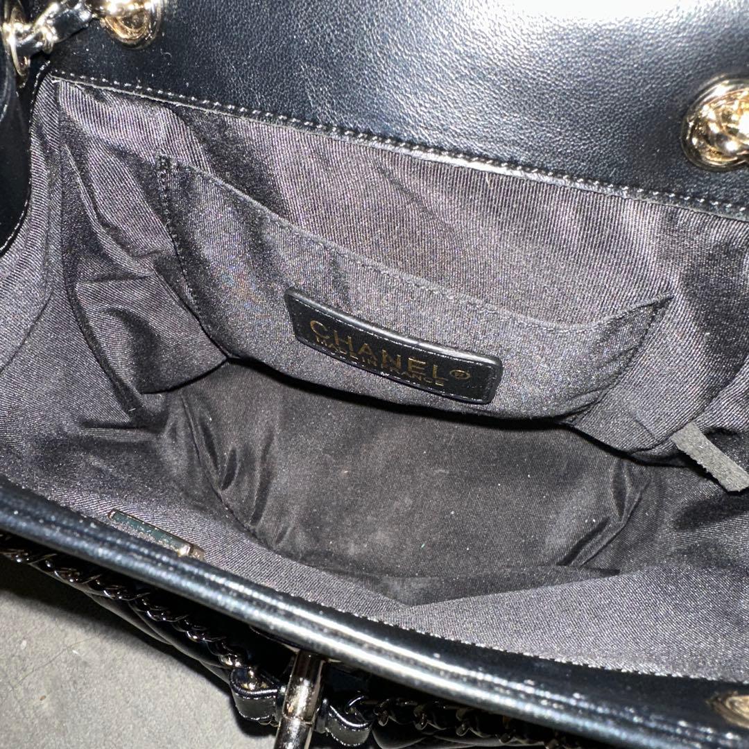 Chanel ブラック キルティングリュック