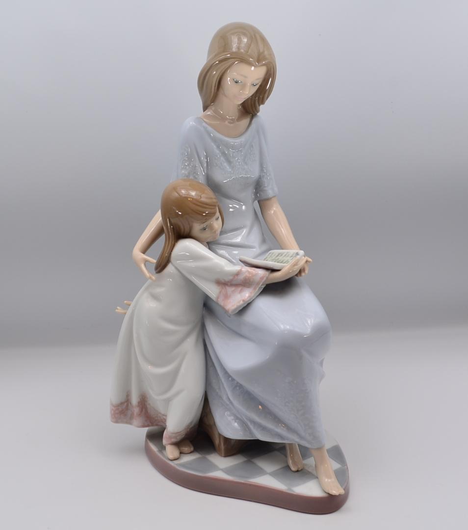 お休み前のおとぎ話　＃5457　No.2　★リヤドロ　スペイン　ポーセリン　絶版 お休み前のおとぎ話 ＃5457 ☆リヤドロ スペイン ポーセリン