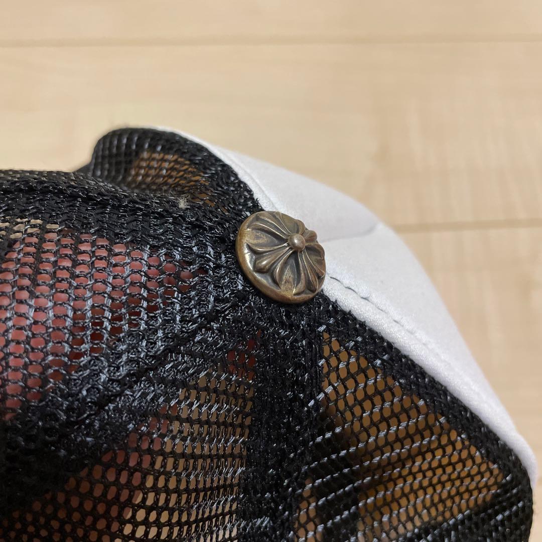 CHROME HEARTS メッシュキャップ 黒/白