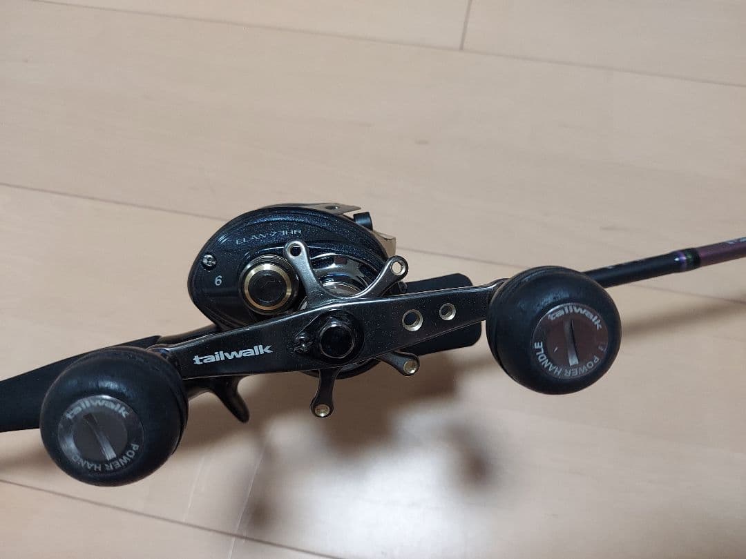 タイラバ　真鯛　タイ　ロッド　紅牙 X　リール　エラン　本体　セット