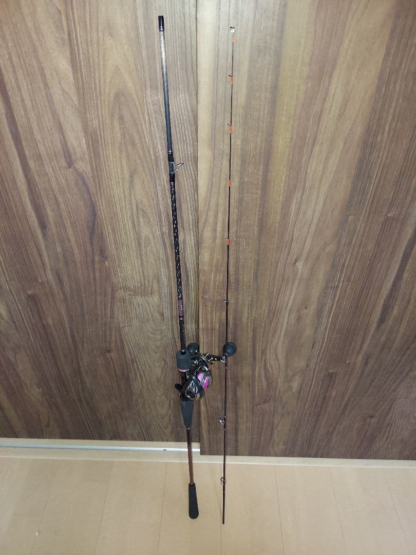 タイラバ　真鯛　タイ　ロッド　紅牙 X　リール　エラン　本体　セット