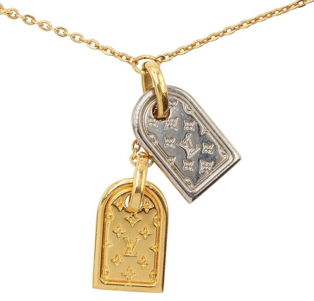 R2111 美品 ルイヴィトン ナノグラム チェーン ブレスレット