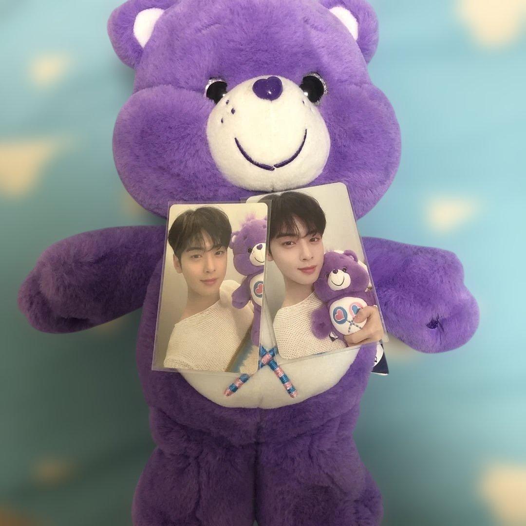 紫色のケアベアぬいぐるみ 楽天市場】【送料無料】ケアベア ぬいぐるみ 約90cm シェアベア