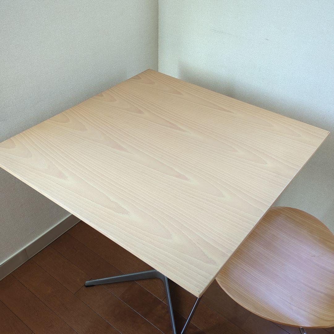 デンマーク　フリッツハンセン　テーブル　正規品　突板　セブンチェアに合う　中古品