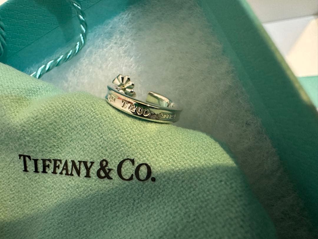 【新品】Tiffany & Co. シルバー フープピアス
