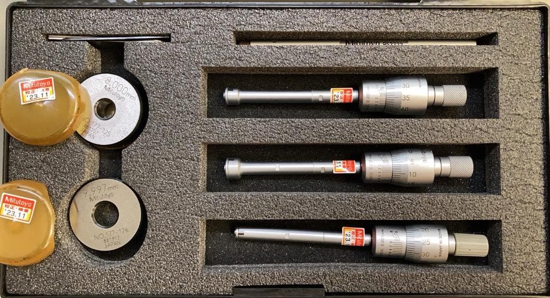 ミツトヨホールテスト三点式内側マイクロメータ HT-12RST 368-911