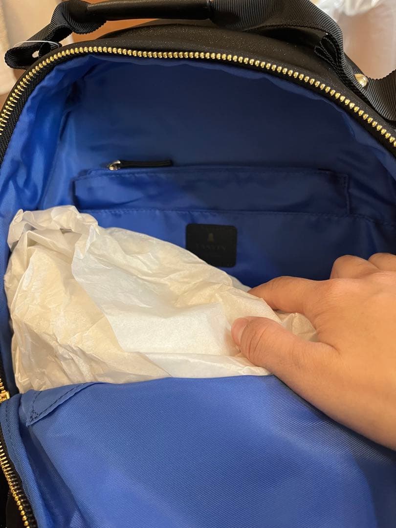 早い者勝ち！【新品未使用】ランバンオンブルー　ブラックリュック