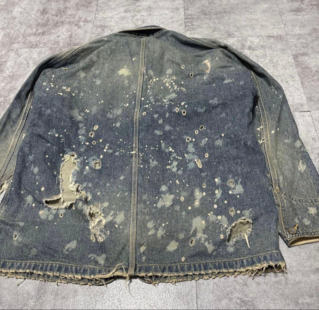 ジャケット・アウター DAIRIKU Damage Denim Cover All