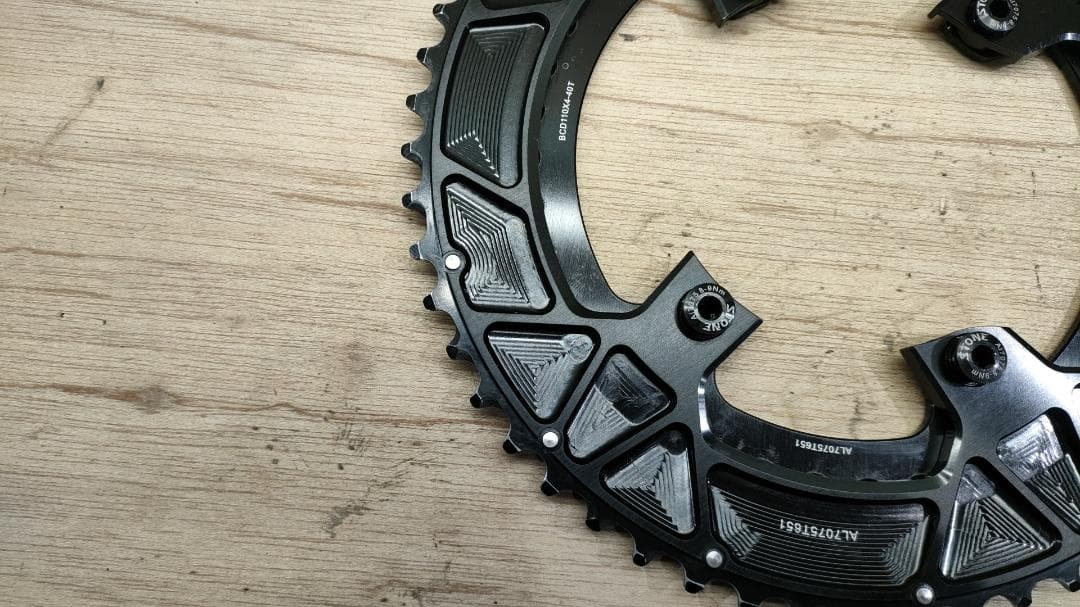 ■ストーン　STONE■チェーンリング　54-40■110bcd　シマノ■