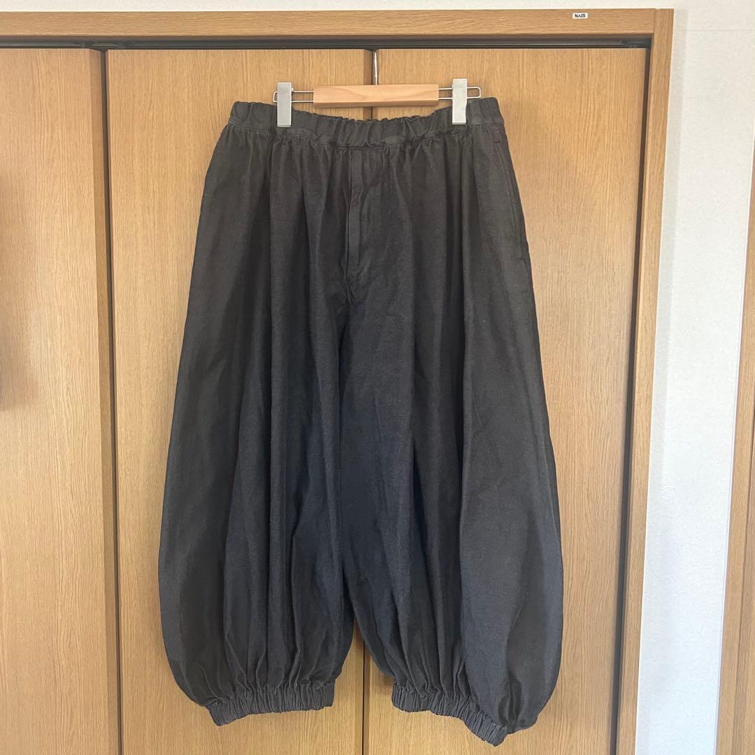 25SS ブラック・コムデギャルソン デニム バルーン パンツ