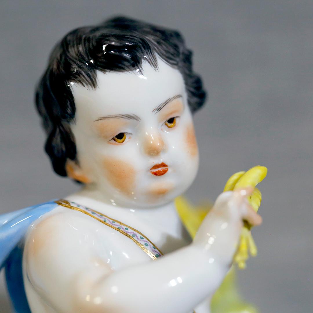 【極美品１級 送料込み】マイセン 夏 四季の寓意 フィギュリン ケンドラー造形