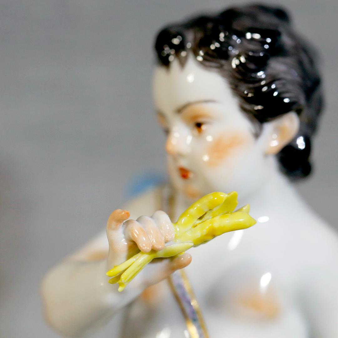 【極美品１級 送料込み】マイセン 夏 四季の寓意 フィギュリン ケンドラー造形