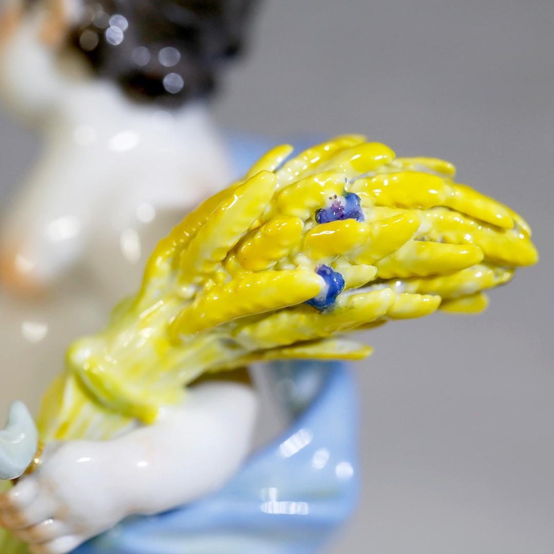 【極美品１級 送料込み】マイセン 夏 四季の寓意 フィギュリン ケンドラー造形