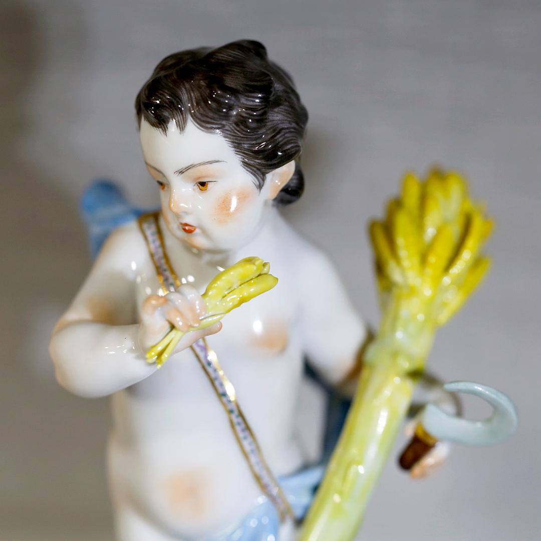 【極美品１級 送料込み】マイセン 夏 四季の寓意 フィギュリン ケンドラー造形