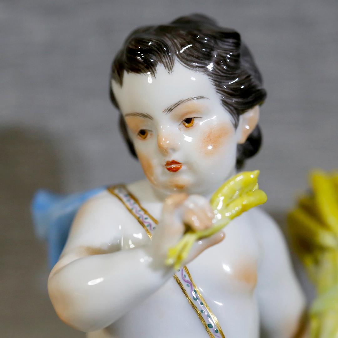 【極美品１級 送料込み】マイセン 夏 四季の寓意 フィギュリン ケンドラー造形