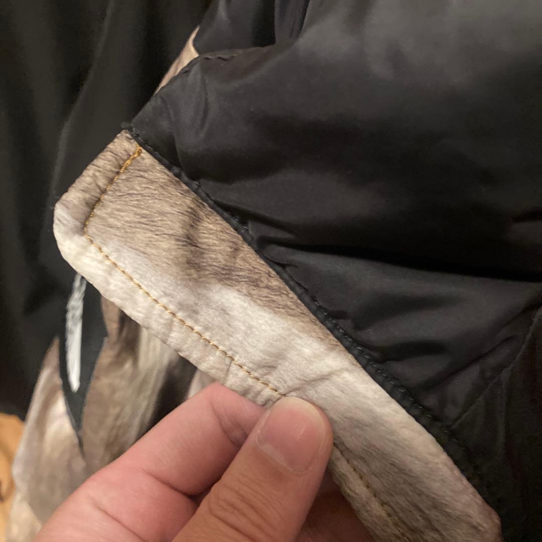 ジャケット・アウター supreme 13AW Fur Print Nuptse Jacket