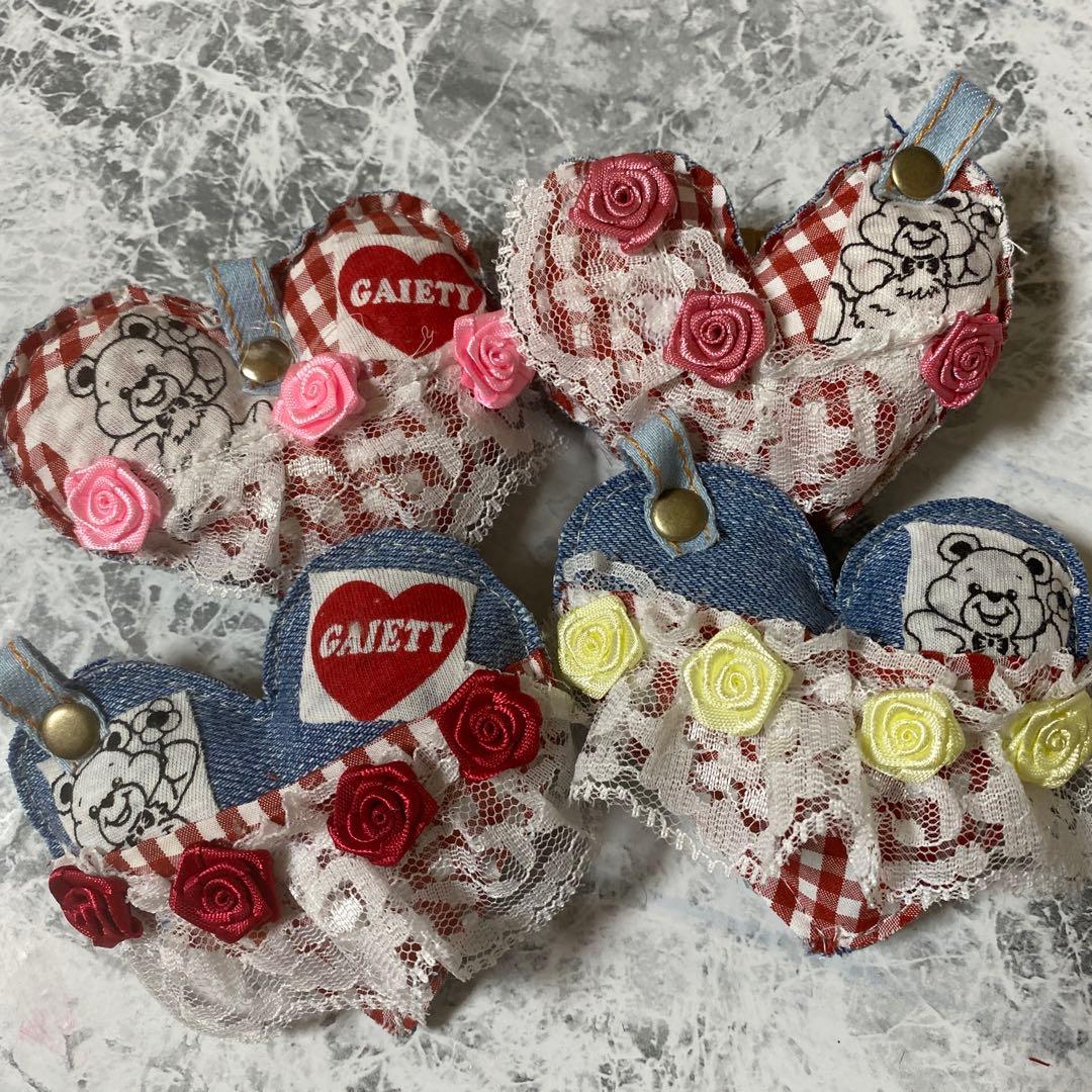 いちごパフェ様専用デニムリメイクチャーム☆オーダー・お取置き