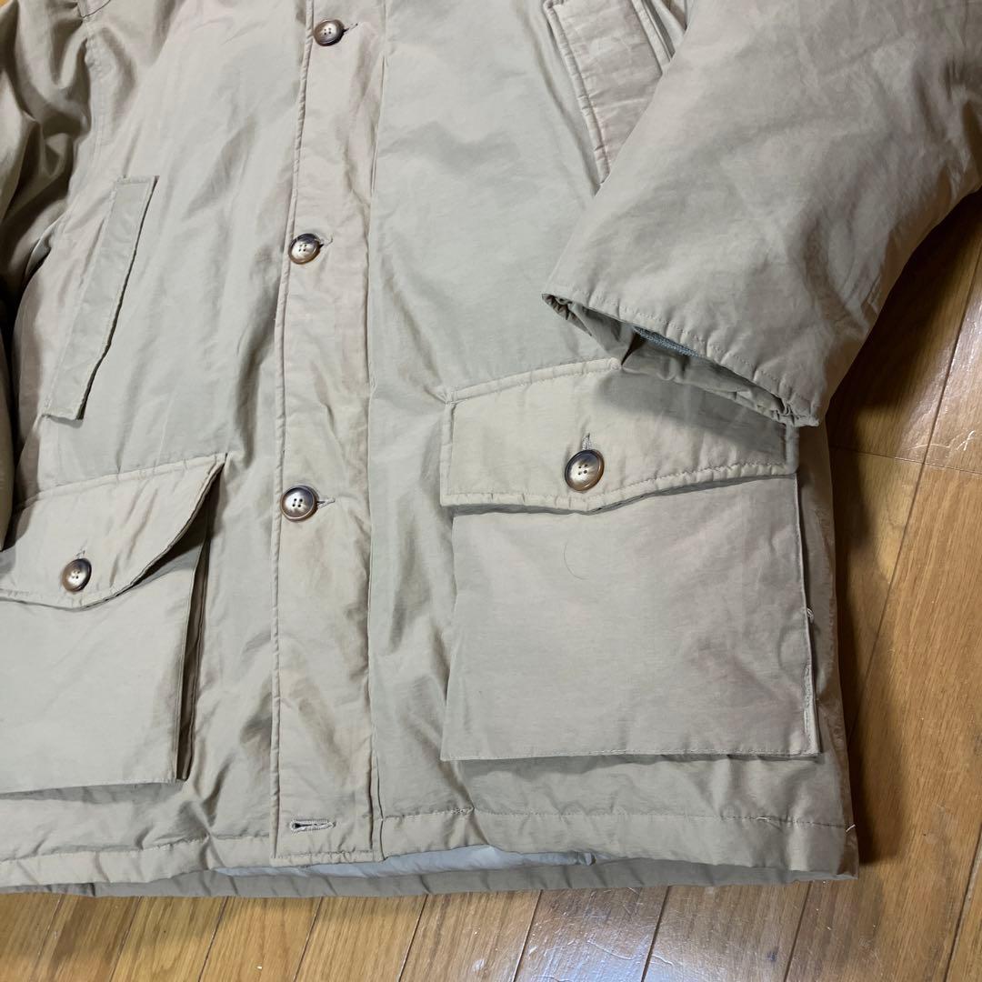 90s woolrich アークティックパーカ？　ベージュ(タン) XL