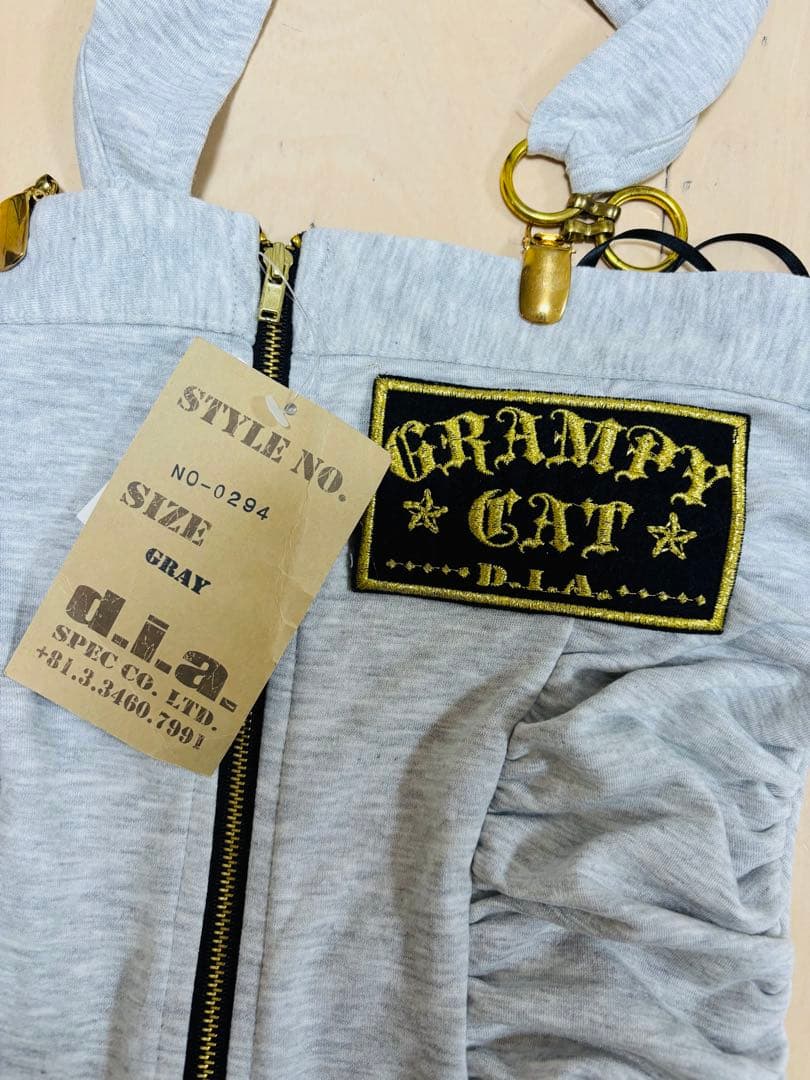 d.i.a フード付き ベアトップ チューブトップ ワンピ