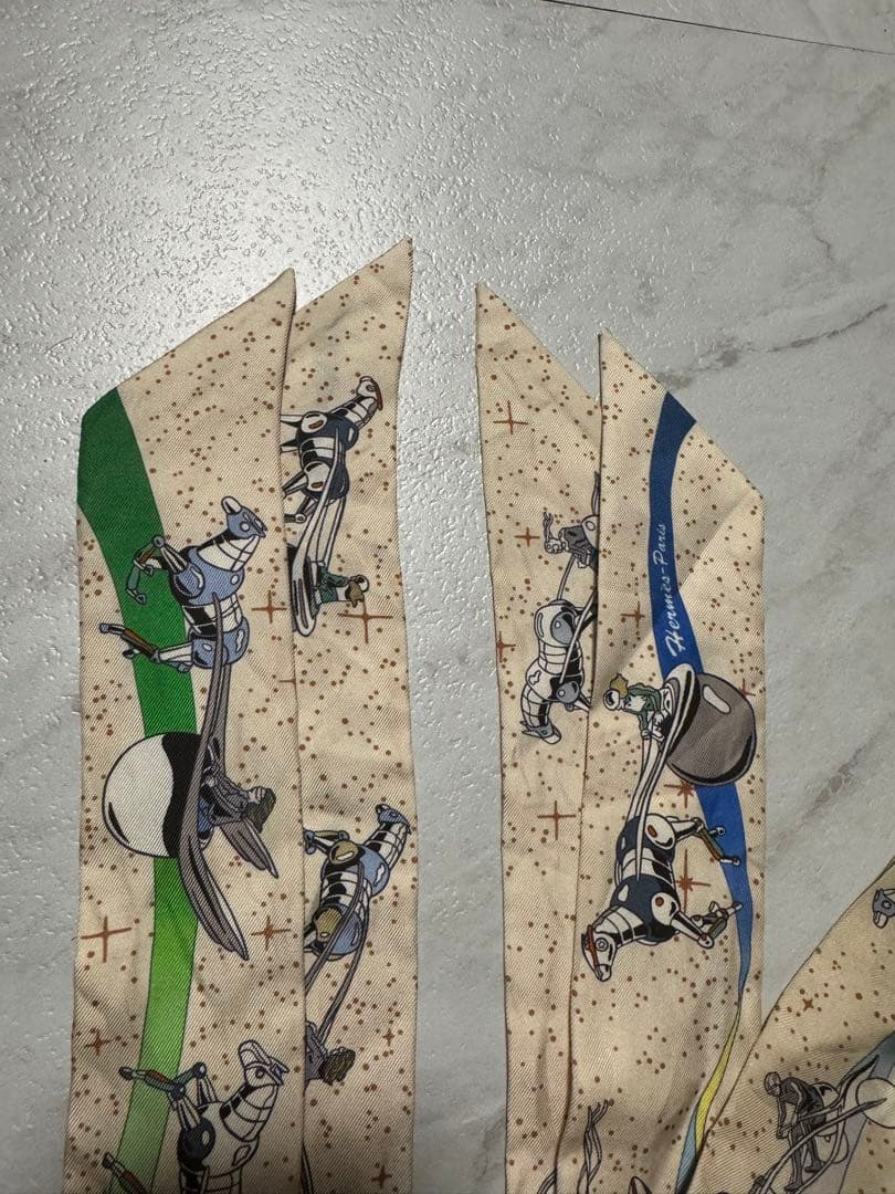 HERMESツイリー2本セット