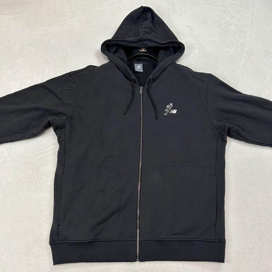 J975 XL ニューバランス 大谷翔平 刺繍 スウェット ブラック メンズ