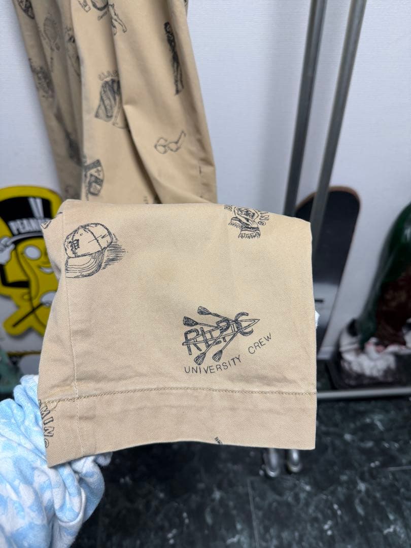 POLO RALPH LAUREN チノパンツ 総柄 手描き トラウザーズ 32 - メルカリ