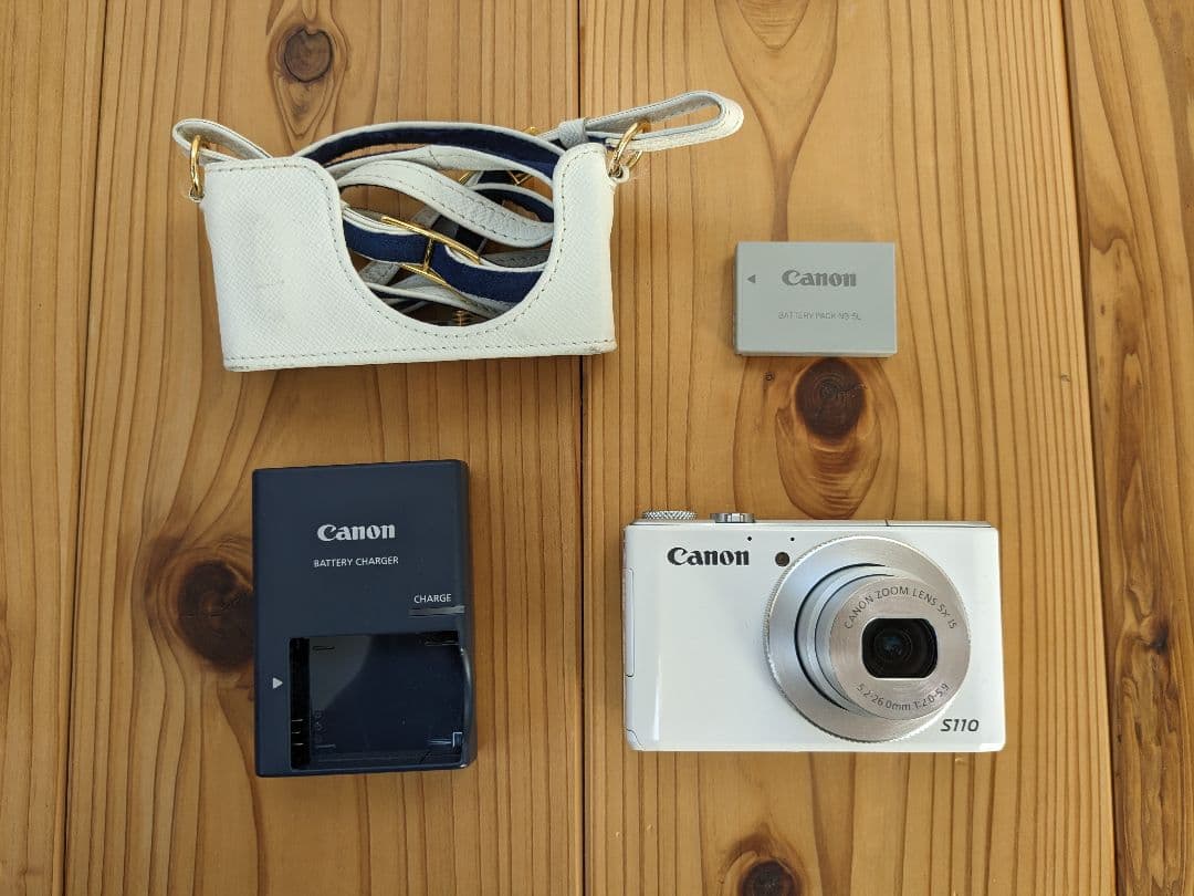 ジャンク】Canon PowerShot S110 デジカメ ケース付き L108108255