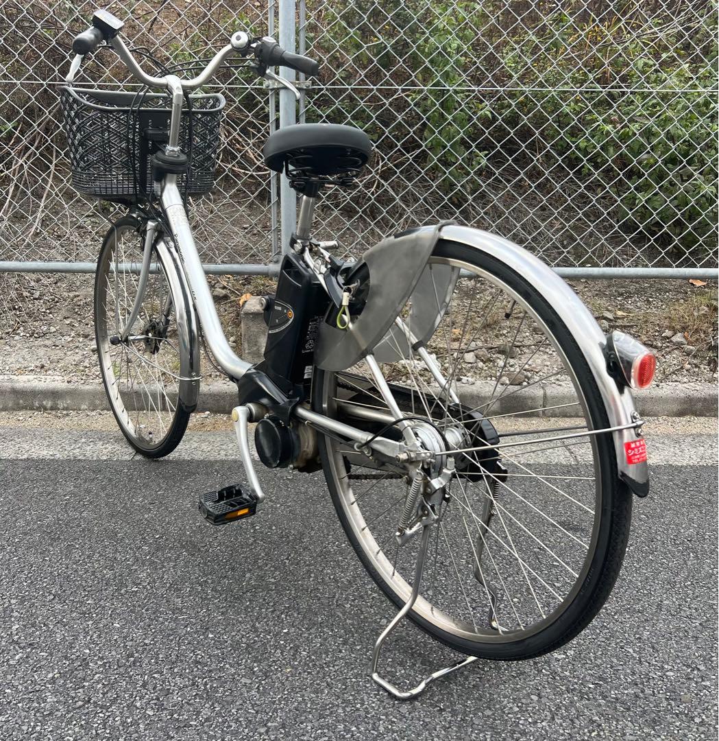 Panasonic新基準電動アシスト自転車良いバッテリー付き26関東圏配送