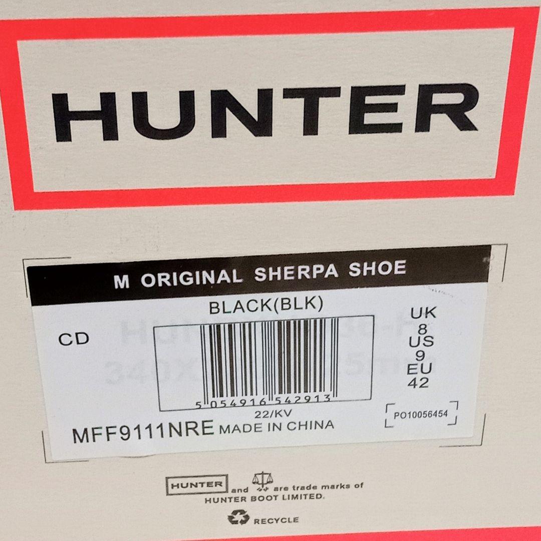 HUNTER　ハンター　レインブーツ　メンズ　オリジナルシェルパシューズ　27㎝