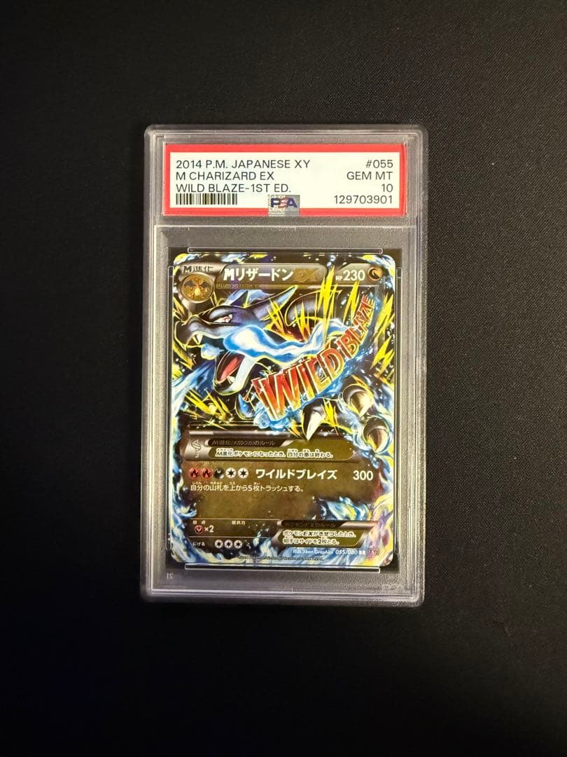 MリザードンEX RR XY2 ワイルドブレイズ 055/080 psa10