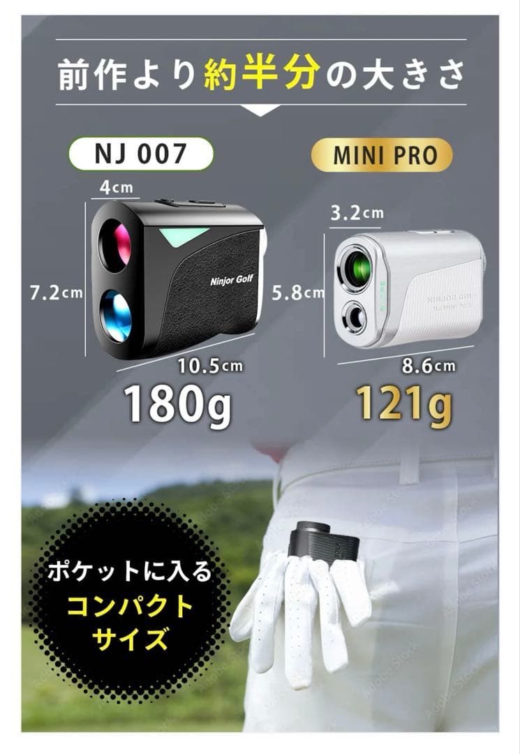 ☆新品☆未開封☆NINJOR GOLF NJ MINI PRO OLED