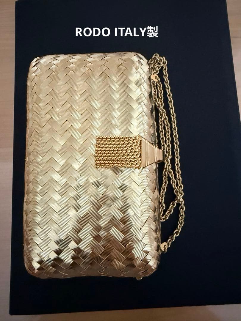 RODO ITALY製　ショルダーバック　パーティバック