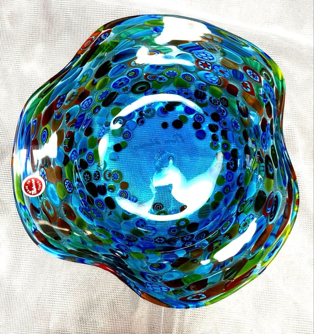 値下げ　イタリア MURANO ムラーノ ベネチアングラス コンポート